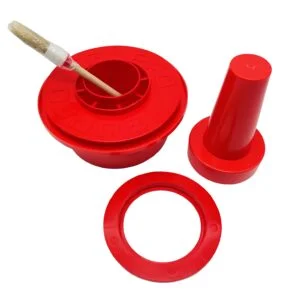 Leimtopf rund mit Deckel