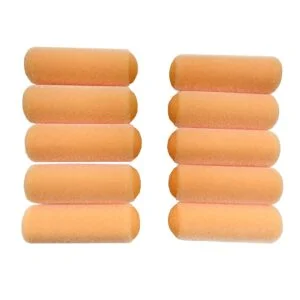 Schaumwalzen beflockt rund